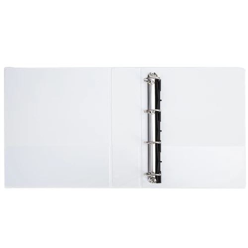 Папка на 4 кольцах DELI корешок 77 мм, белая