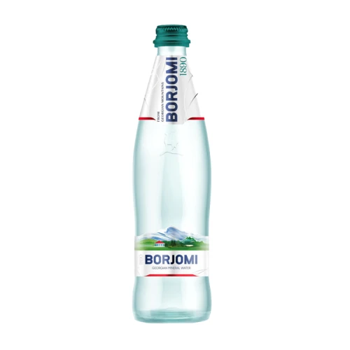 Вода "Боржоми" Газированная (стекло) 0,5л