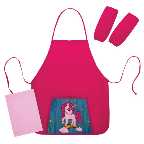Набор для урока труда ЮНЛАНДИЯ "Neon unicorn" розовый