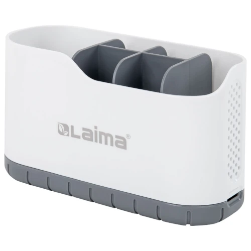 Стакан-органайзер LAIMA HOME пластик, белый