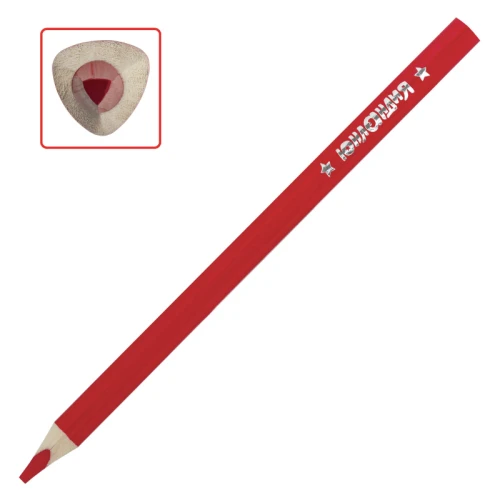 Карандаши цветные ЮНЛАНДИЯ "Сказочный мир" утолщенные, с точилкой, 6 цветов