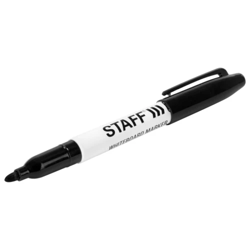 Маркер для доски STAFF "EVERYDAY" круглый, 2.5 мм, черный