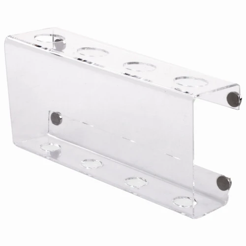 Держатель магнитный для 4 маркеров для доски BRAUBERG, 85*160 мм, прозрачный