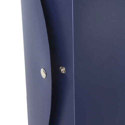 Папка архивная STAFF А4, разборный, 70 мм, синий, до 750 листов