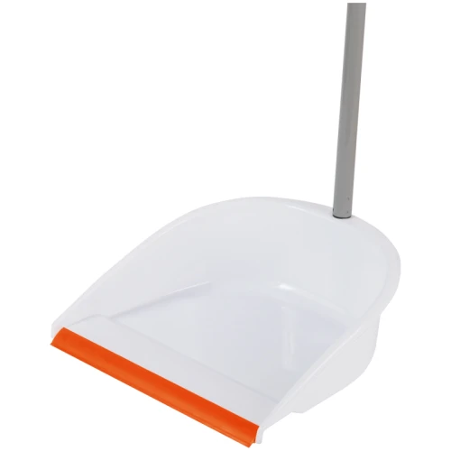 Комплект для уборки OfficeClean Professional со щеткой-сметкой, бело-оранжевый