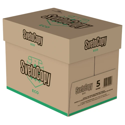 Бумага офисная SvetoCopy "Eco" А4, 80 г/м2, 500 листов