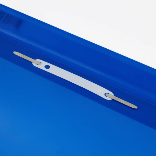 Папка-скоросшиватель СТАММ А4, 160 мкм, синяя, с перфорацией