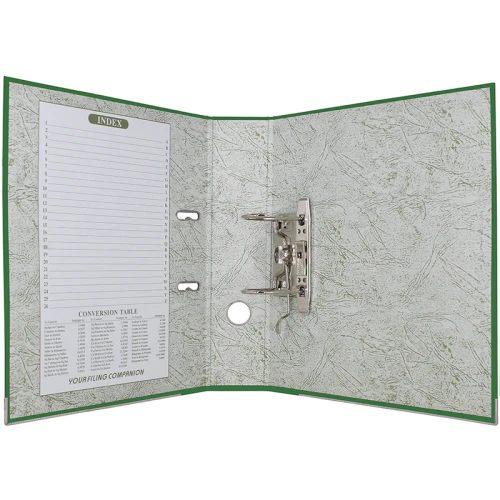 Папка-регистратор KUVERT А4, 72 мм, зеленый