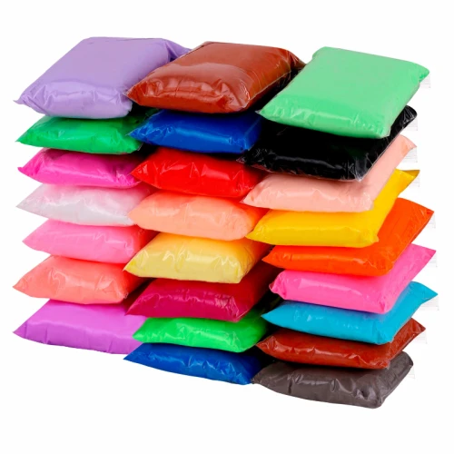 Пластилин ЮНЛАНДИЯ супер легкий, воздушный, 24 цвета, 3 стека, 240 гр