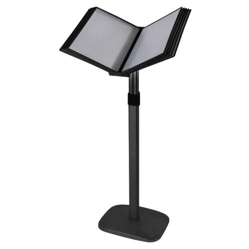 Демосистема напольная BRAUBERG с 10 чёрными панелями