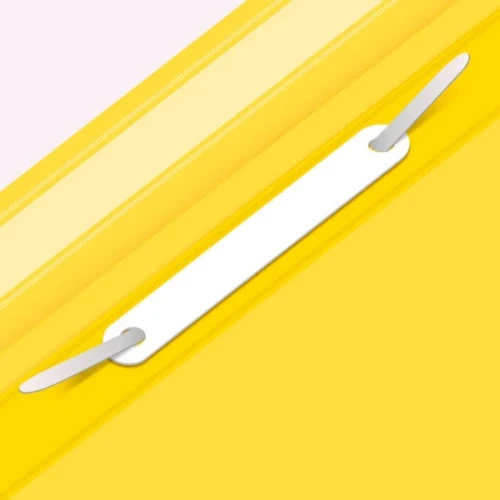 Папка-скоросшиватель БЮРОКРАТ А4, 160 мкм, желтая