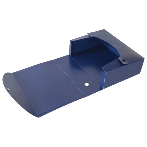 Папка архивная BRAUBERG "ENERGY" А4, разборный, 100 мм, синий, до 900 листов