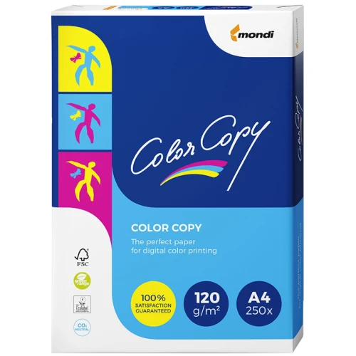 Бумага офисная Color Copy А4, 120 г/м2, 250 листов
