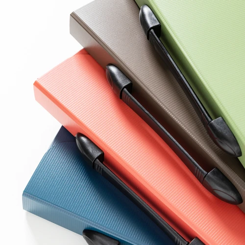 Папка-портфель DELI А4, 13 отделений, на защелке, ассорти