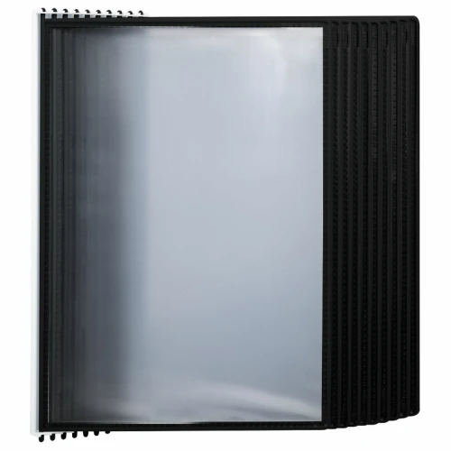 Демосистема настенная STAFF с 10 чёрными панелями