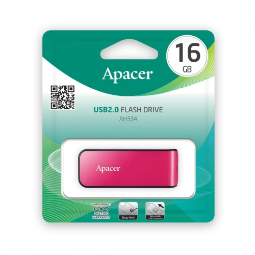 USB-накопитель 16 Гб Apacer AH334 розовый