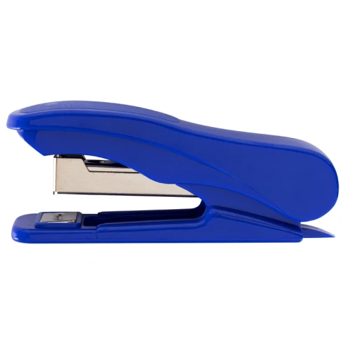 Степлер до 12 листов STAFF "EVERYDAY" пластик, №10, синий, с антистеплером