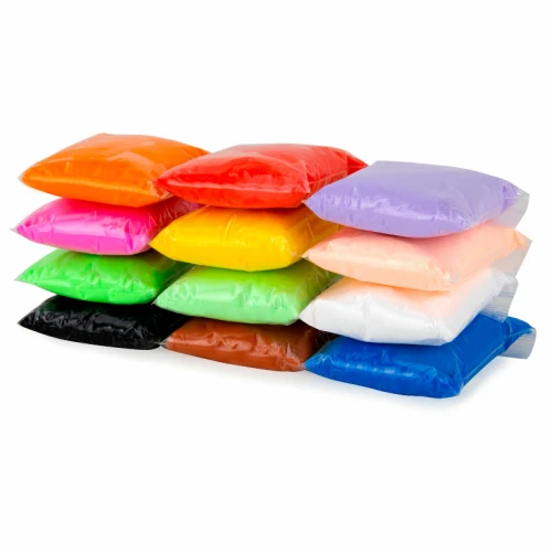 Пластилин ЮНЛАНДИЯ супер легкий, воздушный, 12 цветов, 3 стека, 120 гр