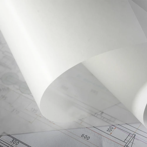 Калька для чертежных и дизайнерских работ BRAUBERG 878 мм*20 м в рулоне