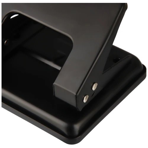 Дырокол до 20 листов OfficeSpace, металлический корпус, черный