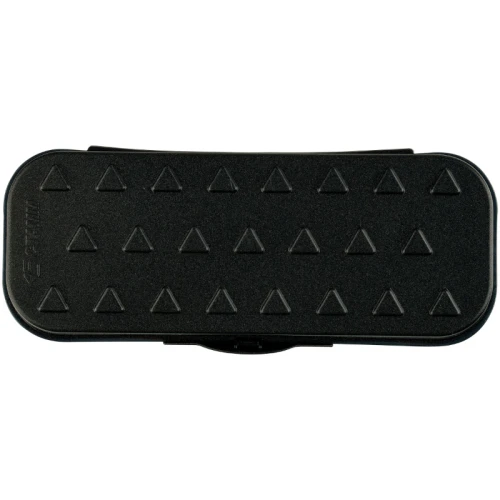 Пенал-футляр СТАММ "Космонавты" 215*90*43 мм, пластик, черный