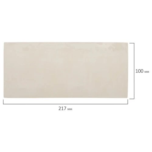 Пластилин скульптурный BRAUBERG "ART CLASSIC" мягкий, белый, 1 кг