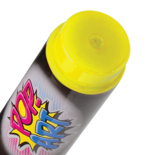 Маркер меловой BRAUBERG "POP-ART" сухостираемый, 3.5 мм, желтый