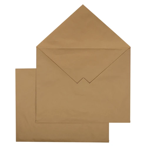Конверт Курт С3+, 360*460 мм, 90 г/м2, крафт, без клея, треугольный клапан