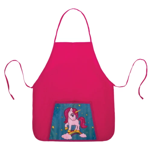 Набор для урока труда ЮНЛАНДИЯ "Neon unicorn" розовый