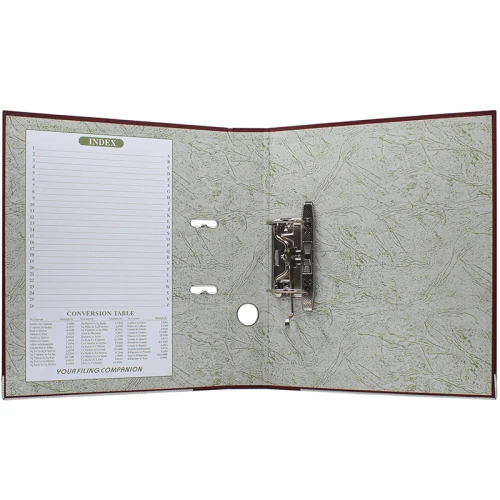 Папка-регистратор KUVERT А4, 50 мм, бордовый