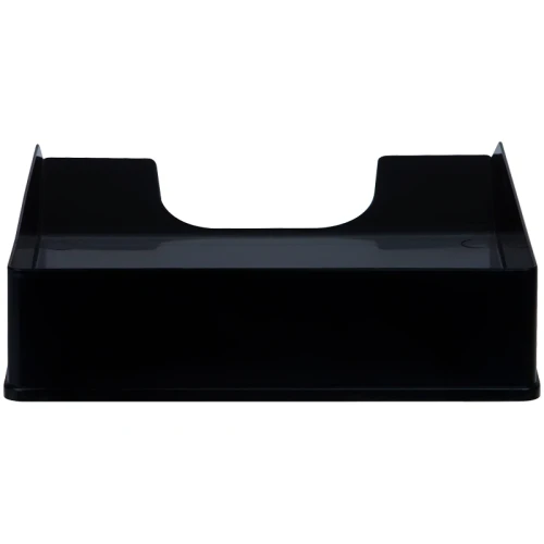 Лоток горизонтальный СТАММ "СТАНДАРТ" черный