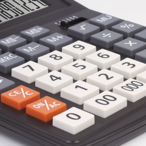 Калькулятор настольный STAFF PLUS STF-333, 14 разрядов, черно-серый