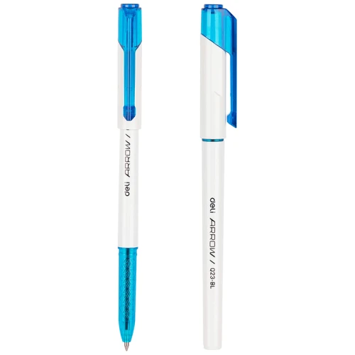 Ручка шариковая DELI "Arrow", 0,7 мм, синяя