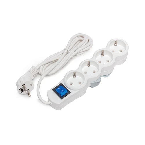 Сетевой фильтр SVC ZP4S-18M 4 розеток, 1.8 м, белый