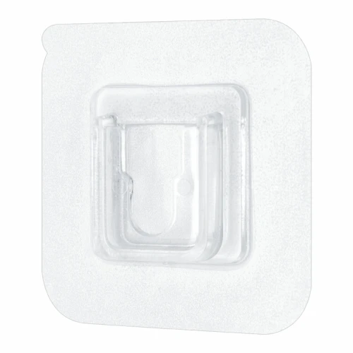 Крючки-кронштейны самоклеящиеся LAIMA 6*6 см, пластик, акриловый клей, 10 шт