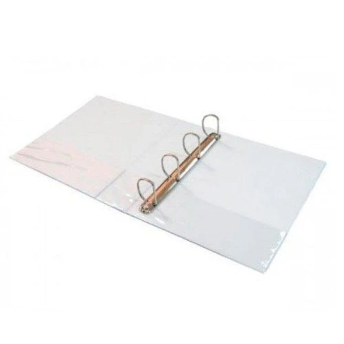 Папка на 4 кольцах Eisear корешок 38 мм, белая