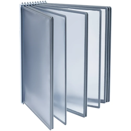 Демосистема настенная OfficeSpace с 10 серыми панелями