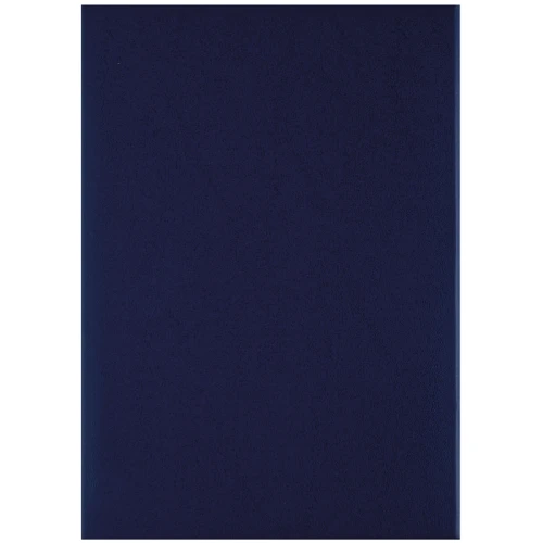 Папка адресная OfficeSpace А4, без надписи, бумвинил, синяя