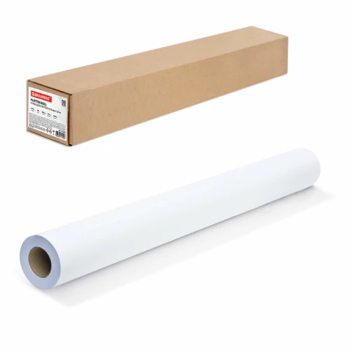 Бумага широкоформатная для плоттера BRAUBERG 120 г/м2, 610 мм* 30 м в рулоне