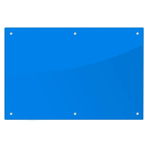 Доска стеклянная ASKELL "STANDART" 120*240 см, магнитно-маркерная, голубая