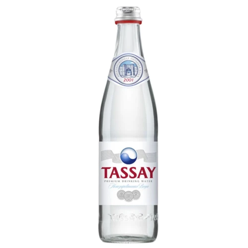 Вода питьевая TASSAY негазированная, стекло, 0.5 л