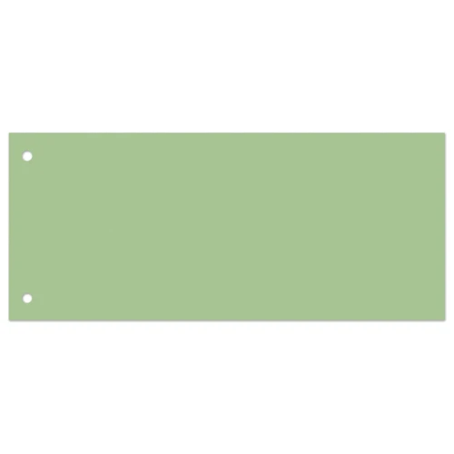 Разделитель листов BRAUBERG 240*105 мм, картон, 160 гр, 100 листов, зеленый