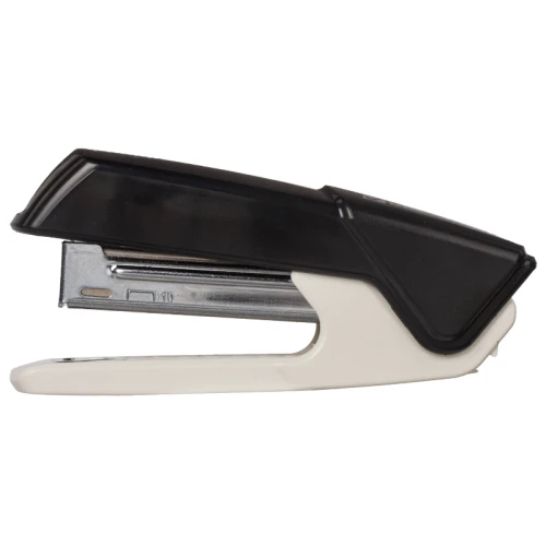 Степлер до 15 листов BRAUBERG "ADVANCED" №10, черный, с антистеплером