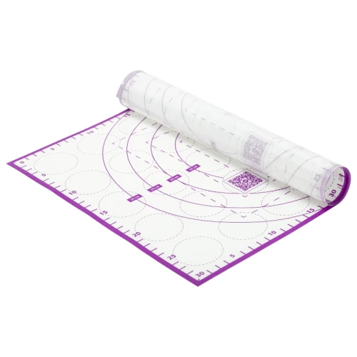 Коврик силиконовый для раскатки и запекания DASWERK 30*40 см, фиолетовый