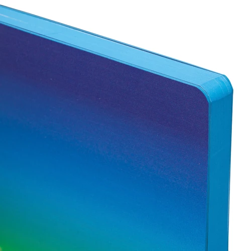 Ежедневник недатированный BRAUBERG "GRADE" А5, кожзам, гибкий, 136 л., синий-зелёный