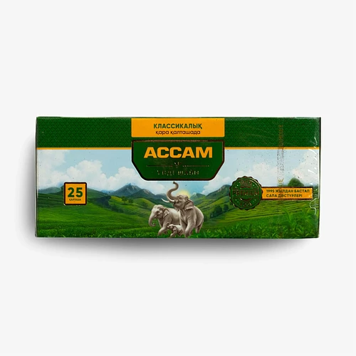 Чай Ассам "Premium" черный, 25 пакетиков