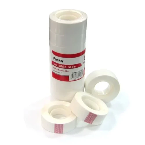 Клейкая лента Foska 18 мм х 33 м, матовая