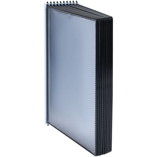 Демосистема настенная OfficeSpace с 10 чёрными панелями