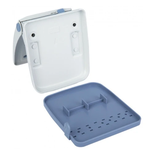 Дырокол до 35 листов DELI "PRO", металлический корпус, ассорти