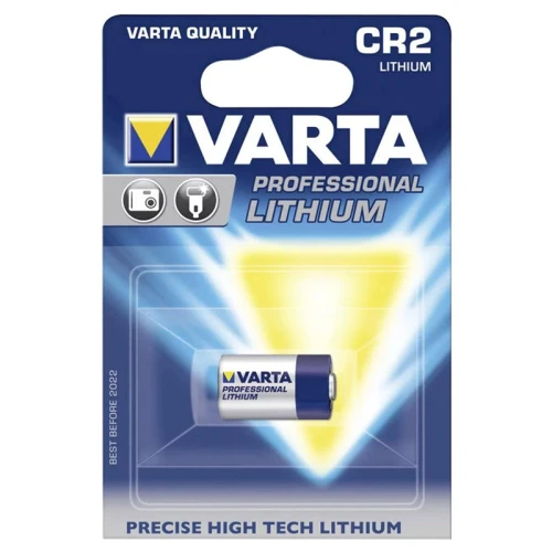Батарейка VARTA Professional Lithium CR2 литиевая, 1 шт в блистере